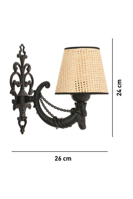 Opviq Gloria Coral - Natural, Black Opviq Gloria Coral - Natural, Black